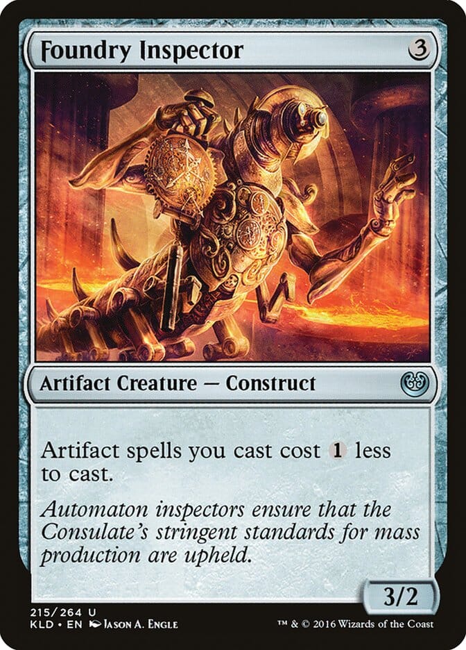Foundry Inspector [Kaladesh] MTG Single Magic: The Gathering  | Multizone: Comics And Games