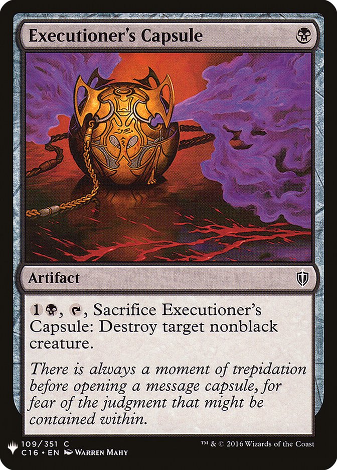 Executioner's Capsule [Mystery Booster] MTG Single Magic: The Gathering  | Multizone: Comics And Games