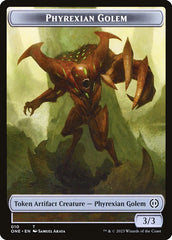 Phyrexian Goblin // Phyrexian Golem Double-Sided Token [Phyrexia: All Will Be One Tokens] MTG Single Magic: The Gathering  | Multizone: Comics And Games