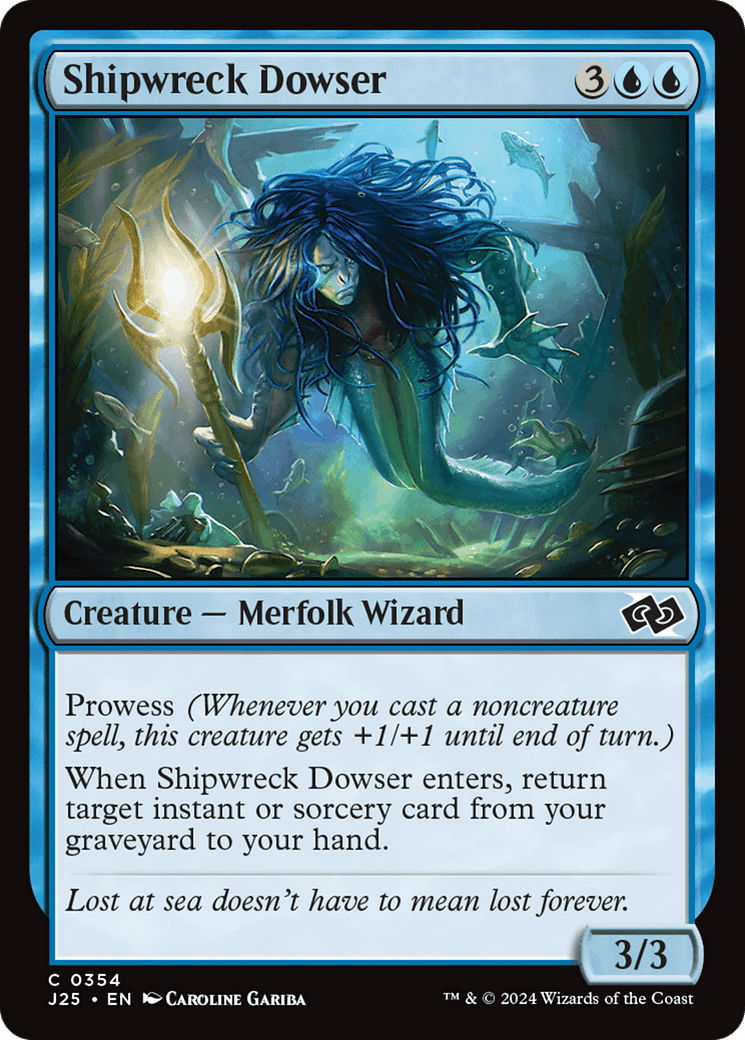 Shipwreck Dowser [Foundations Jumpstart] MTG Single Magic: The Gathering  | Multizone: Comics And Games