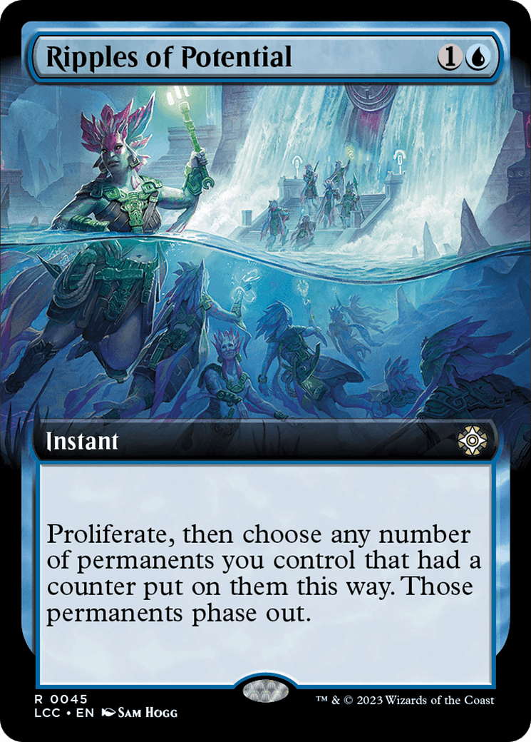 Ripples of Potential (Extended Art) [The Lost Caverns of Ixalan Commander] MTG Single Magic: The Gathering  | Multizone: Comics And Games