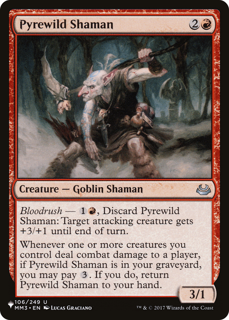 Pyrewild Shaman [The List] MTG Single Magic: The Gathering  | Multizone: Comics And Games