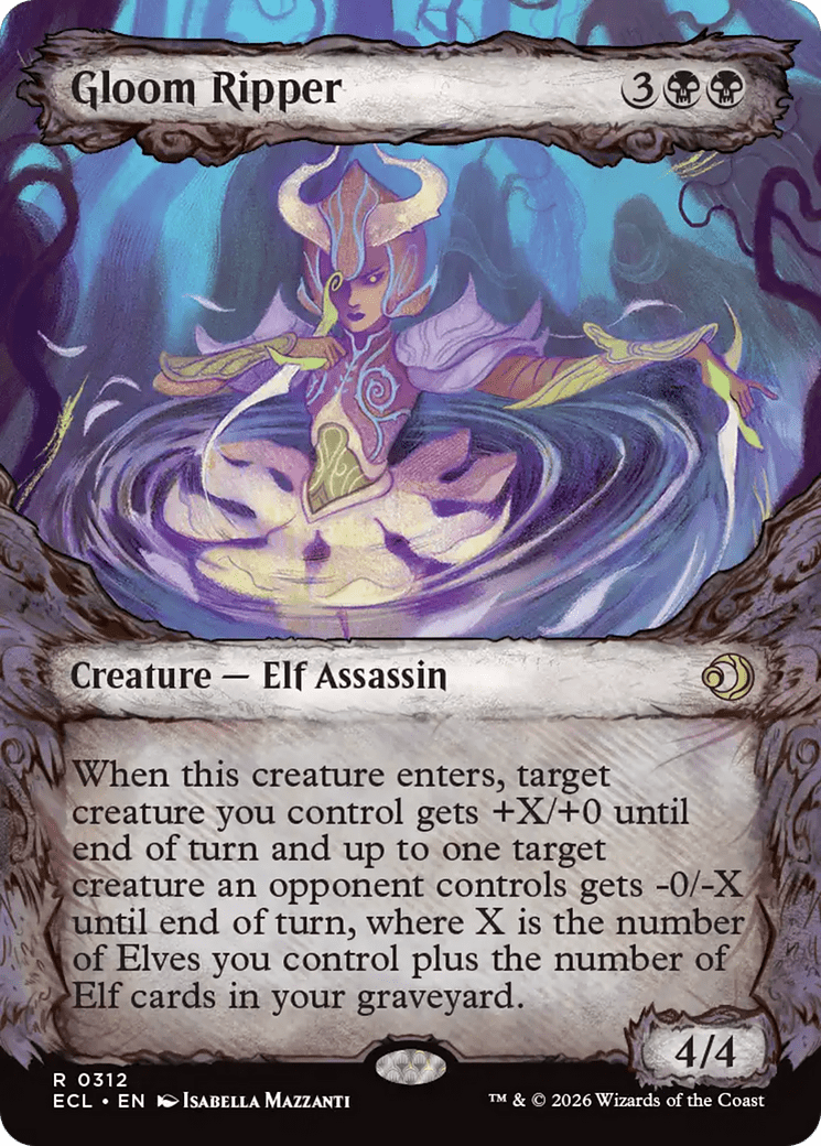 Gloom Ripper (Showcase) [Lorwyn Eclipsed] MTG Single Magic: The Gathering  | Multizone: Comics And Games