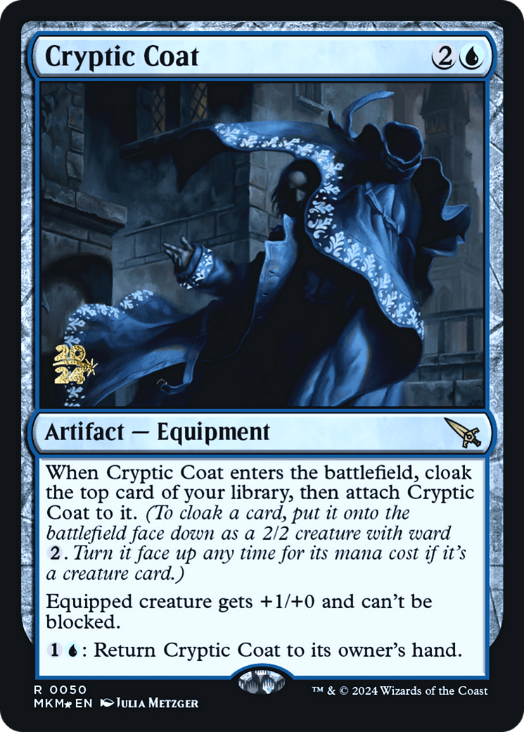 Cryptic Coat [Murders at Karlov Manor Prerelease Promos] MTG Single Magic: The Gathering  | Multizone: Comics And Games