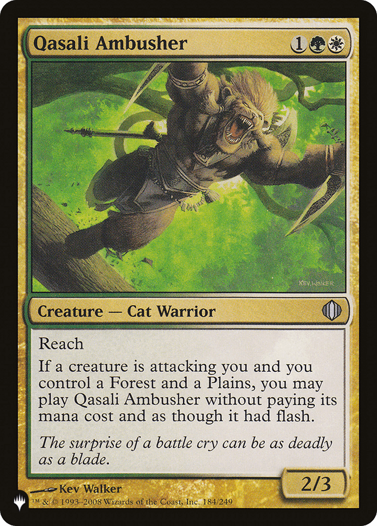 Qasali Ambusher [The List] MTG Single Magic: The Gathering  | Multizone: Comics And Games