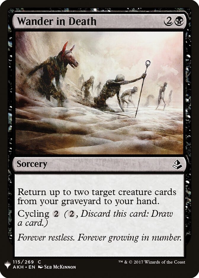 Wander in Death [Mystery Booster] MTG Single Magic: The Gathering  | Multizone: Comics And Games