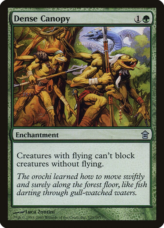 Dense Canopy [Saviors of Kamigawa] MTG Single Magic: The Gathering  | Multizone: Comics And Games