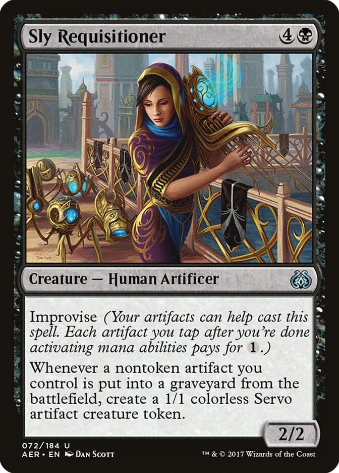 Sly Requisitioner [Aether Revolt] MTG Single Magic: The Gathering  | Multizone: Comics And Games