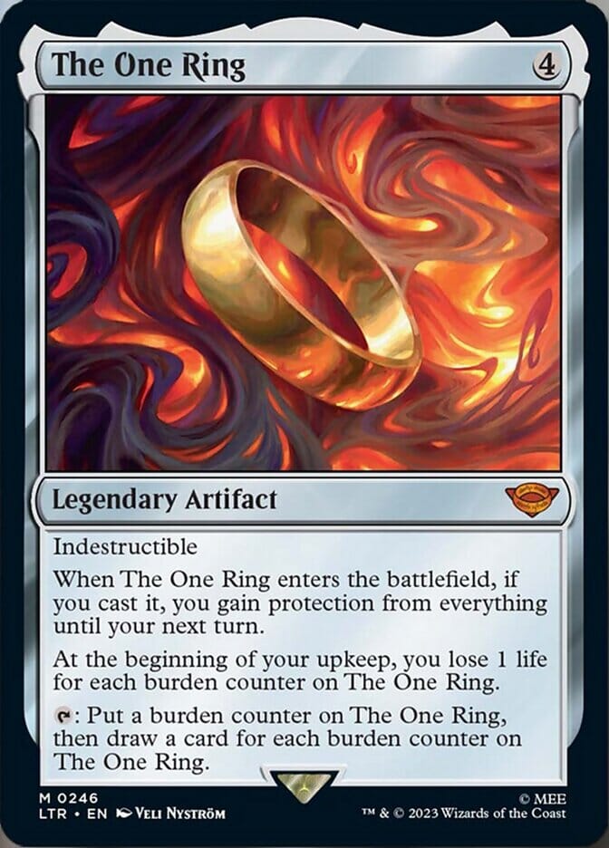 The One Ring [The Lord of the Rings: Tales of Middle-Earth] MTG Single Magic: The Gathering  | Multizone: Comics And Games