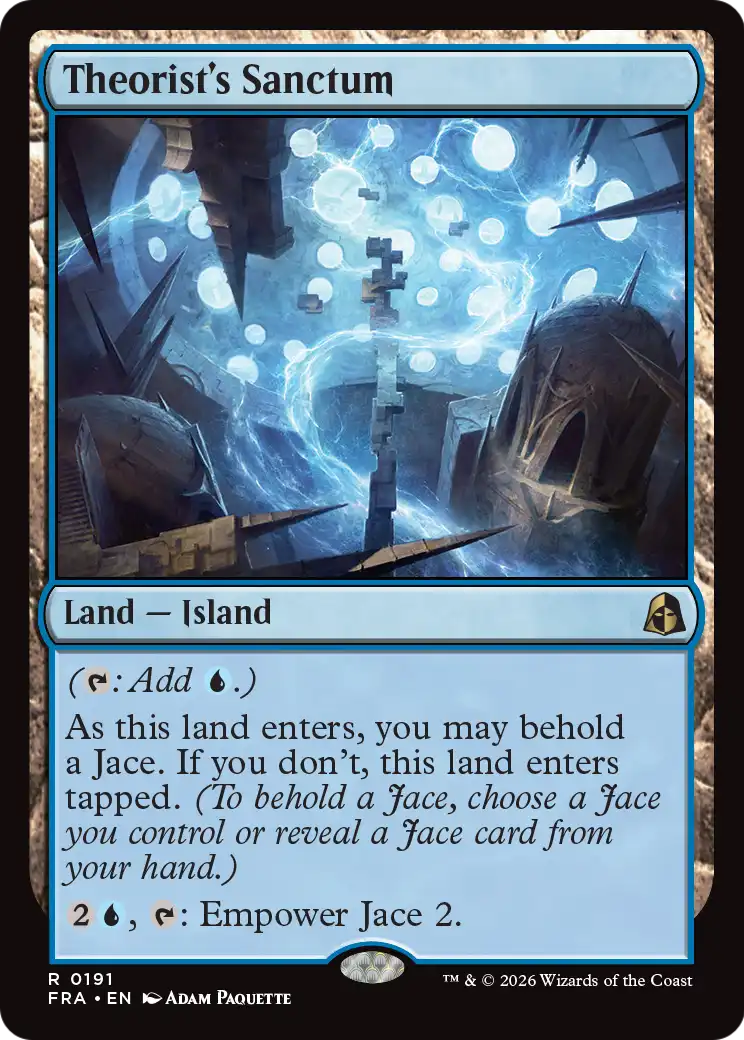 Theorist's Sanctum [Reality Fracture] MTG Single Magic: The Gathering  | Multizone: Comics And Games