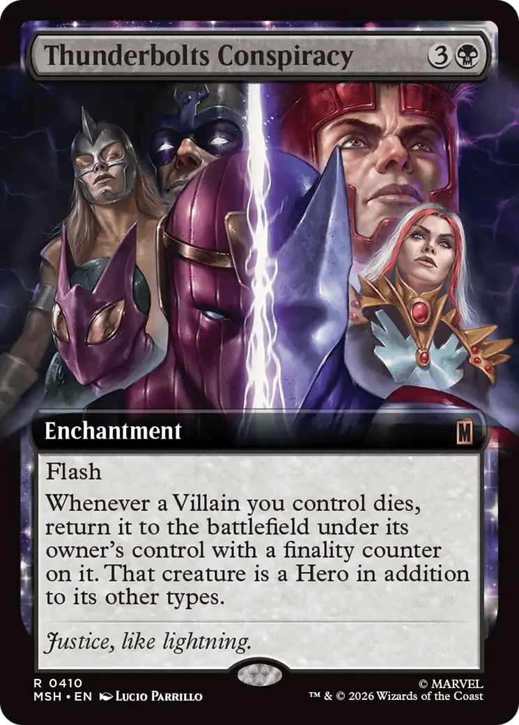 Thunderbolts Conspiracy (Extended Art) [Marvel Super Heroes] | Multizone: Comics And Games