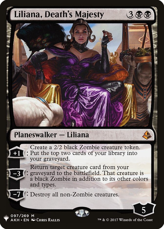 Liliana, Death's Majesty [The List] MTG Single Magic: The Gathering  | Multizone: Comics And Games