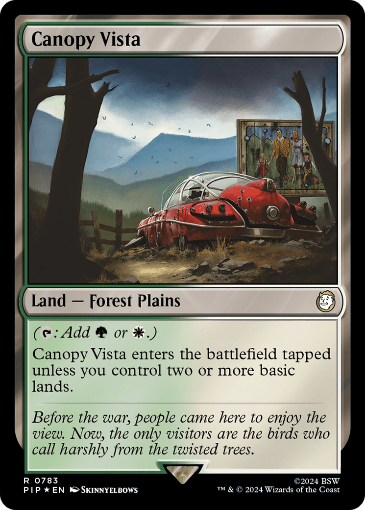 Canopy Vista (Surge Foil) [Fallout] MTG Single Magic: The Gathering  | Multizone: Comics And Games