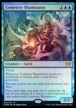 Cemetery Illuminator [Innistrad: Crimson Vow Prerelease Promos] MTG Single Magic: The Gathering  | Multizone: Comics And Games