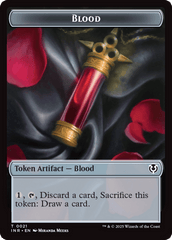Zombie (0010) // Blood Double-Sided Token [Innistrad Remastered Tokens] MTG Single Magic: The Gathering  | Multizone: Comics And Games