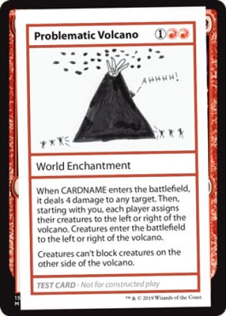 Problematic Volcano (2021 Edition) [Mystery Booster Playtest Cards] MTG Single Magic: The Gathering  | Multizone: Comics And Games