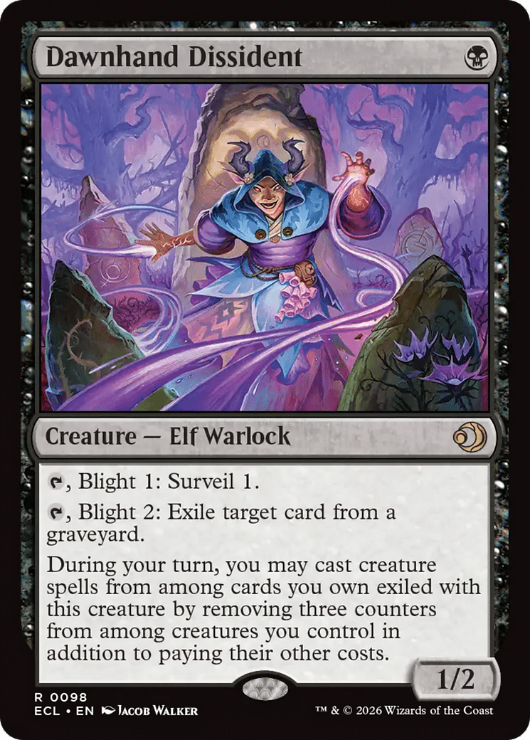 Dawnhand Dissident [Lorwyn Eclipsed] MTG Single Magic: The Gathering  | Multizone: Comics And Games