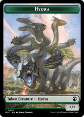 Hydra // Boar Double-Sided Token [Modern Horizons 3 Commander Tokens] MTG Single Magic: The Gathering  | Multizone: Comics And Games