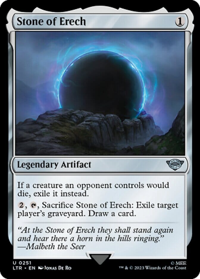 Stone of Erech [The Lord of the Rings: Tales of Middle-Earth] MTG Single Magic: The Gathering  | Multizone: Comics And Games