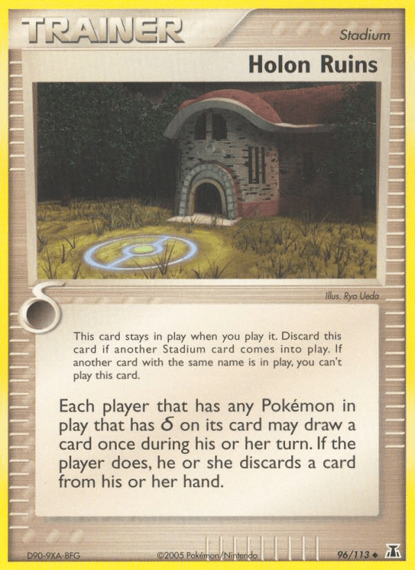 Holon Ruins (96/113) [EX: Delta Species] Pokemon Single Pokémon  | Multizone: Comics And Games