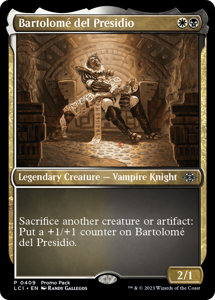 Bartolome del Presidio (Promo Pack) [The Lost Caverns of Ixalan Promos] MTG Single Magic: The Gathering  | Multizone: Comics And Games