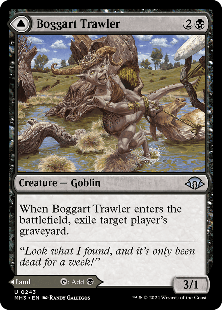 Boggart Trawler // Boggart Bog [Modern Horizons 3] MTG Single Magic: The Gathering  | Multizone: Comics And Games