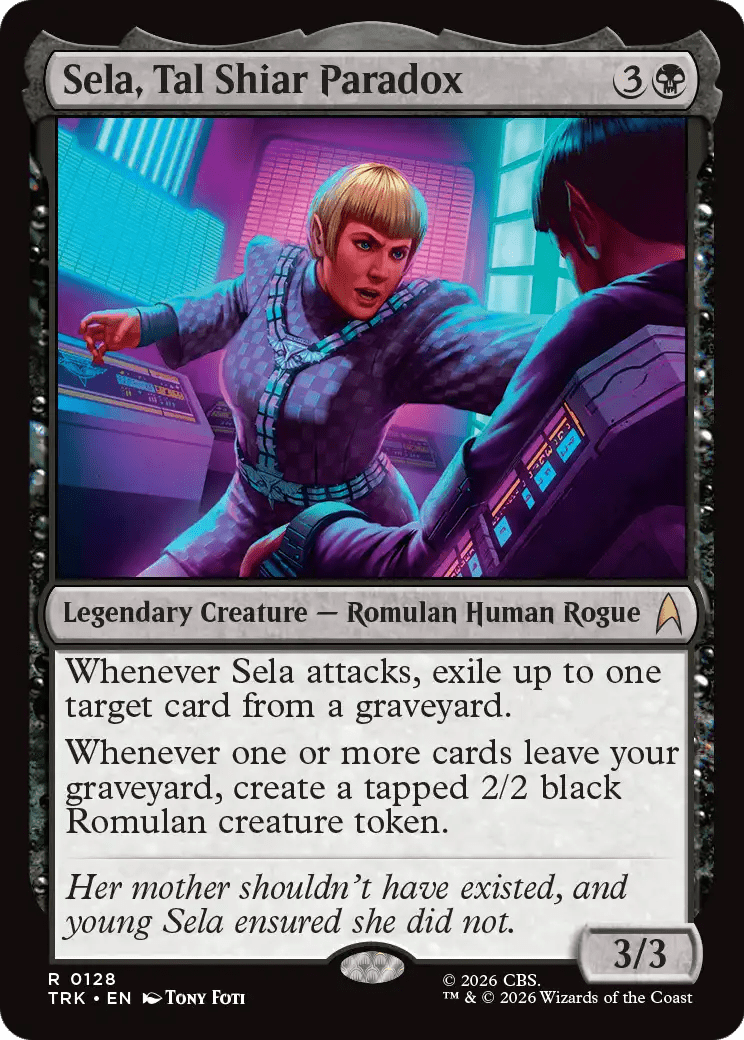 Sela, Tal Shiar Paradox [Star Trek] MTG Single Magic: The Gathering  | Multizone: Comics And Games