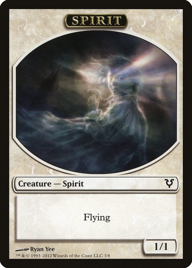 Spirit Token (3/8) [Avacyn Restored Tokens] MTG Single Magic: The Gathering  | Multizone: Comics And Games