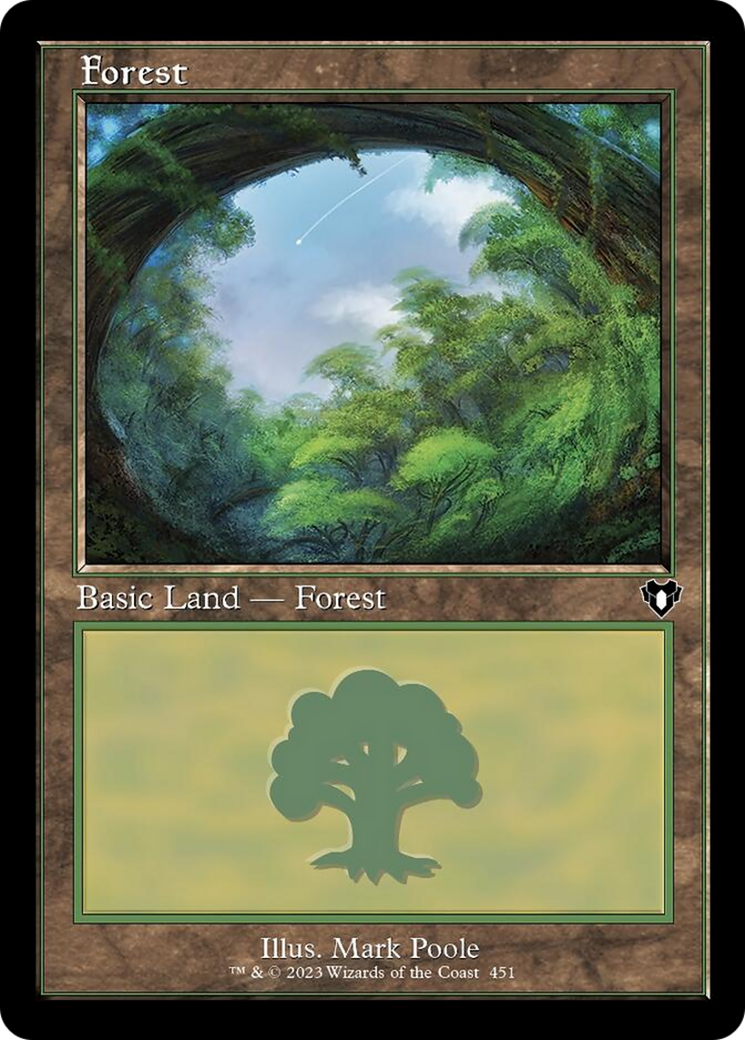 Forest (451) (Retro) [Commander Masters] | Multizone: Comics And Games