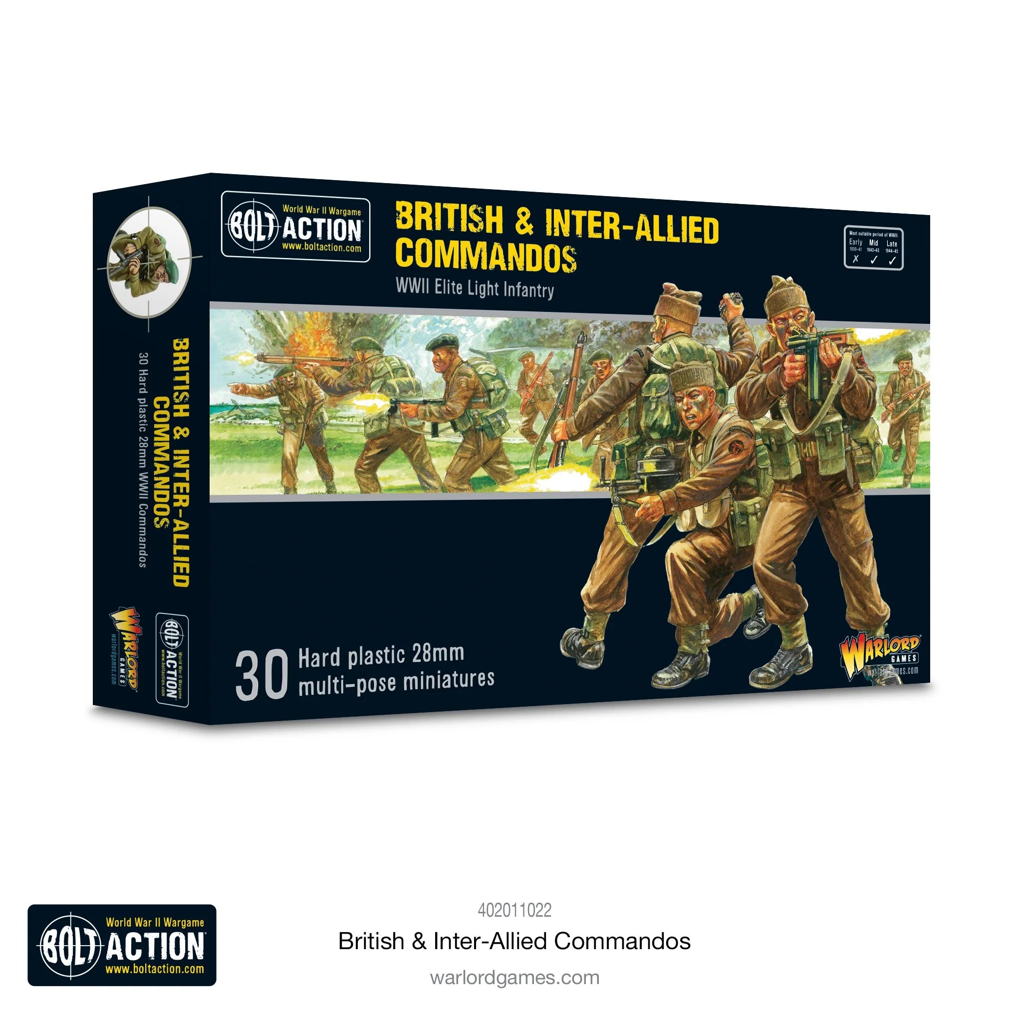 Bolt Action: British & Inter-Allied Commandos | Multizone: Comics And Games