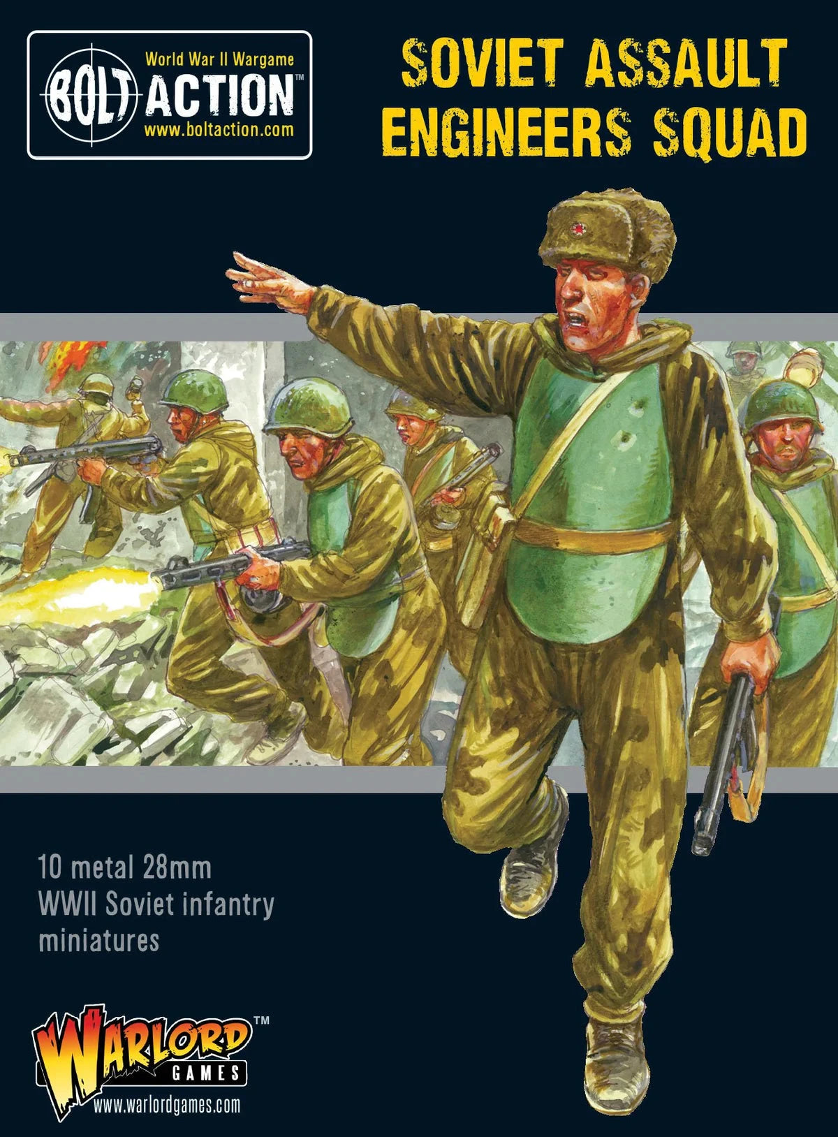 Bolt Action: Soviet Assault Engineers Squad Bolt Action Warlord Games  | Multizone: Comics And Games