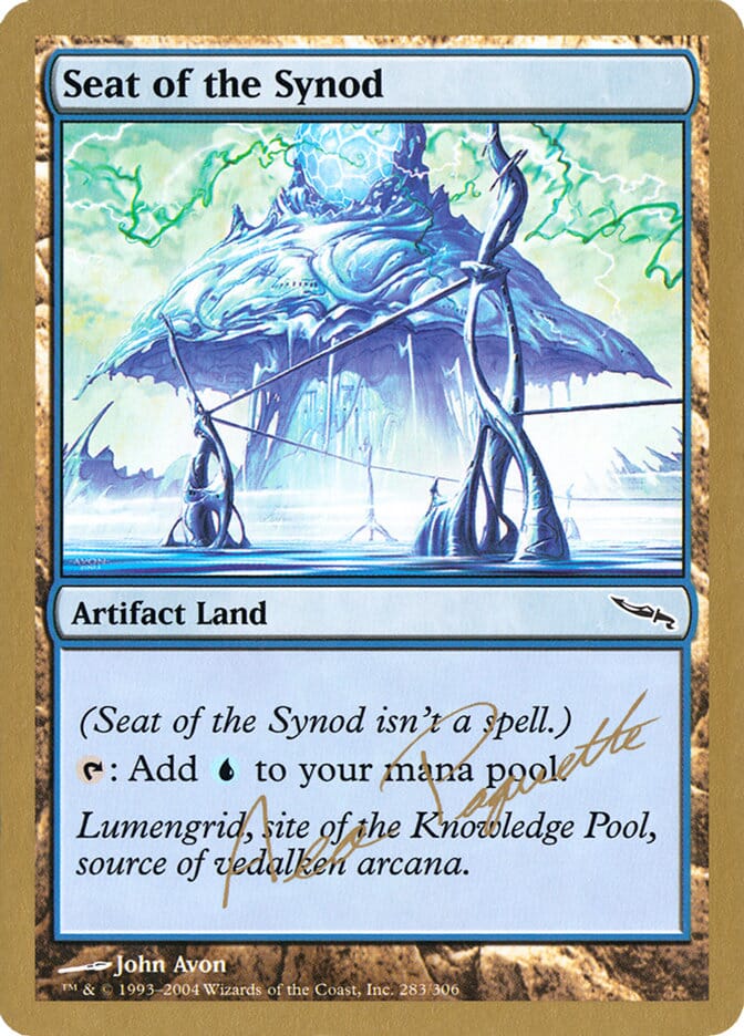 Seat of the Synod (Aeo Paquette) [World Championship Decks 2004] MTG Single Magic: The Gathering  | Multizone: Comics And Games
