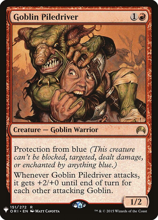 Goblin Piledriver [Mystery Booster] MTG Single Magic: The Gathering  | Multizone: Comics And Games