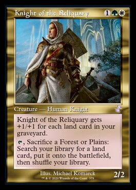 Knight of the Reliquary (Timeshifted) [Time Spiral Remastered] MTG Single Magic: The Gathering  | Multizone: Comics And Games