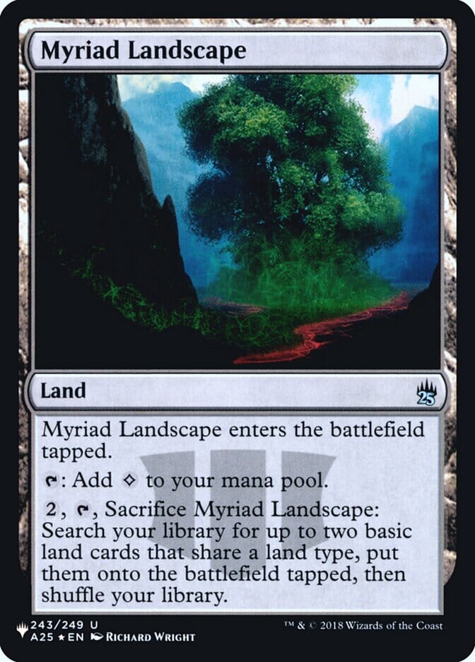 Myriad Landscape [Secret Lair: Heads I Win, Tails You Lose] MTG Single Magic: The Gathering  | Multizone: Comics And Games