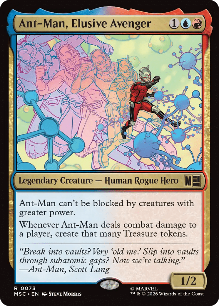 Ant-Man, Elusive Avenger [Marvel Super Heroes Commander] MTG Single Magic: The Gathering  | Multizone: Comics And Games