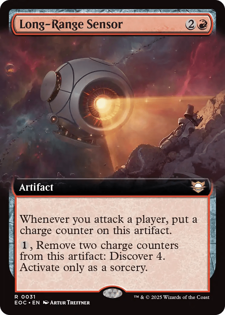 Long-Range Sensor (Extended Art) [Edge of Eternities Commander] MTG Single Magic: The Gathering  | Multizone: Comics And Games
