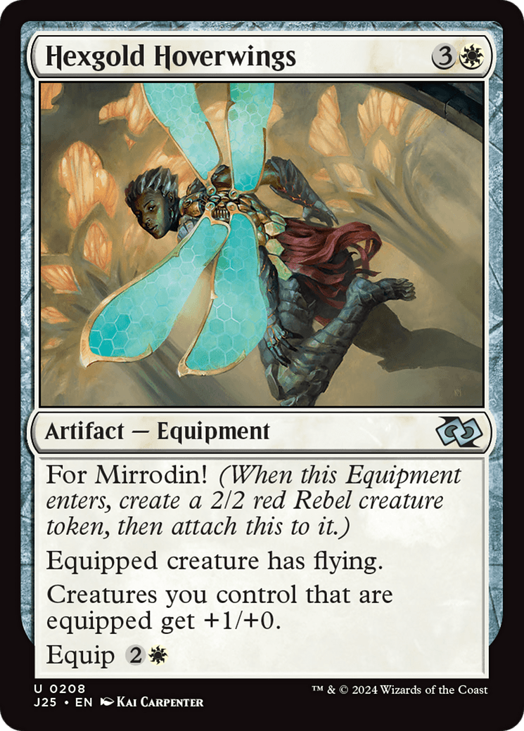 Hexgold Hoverwings [Foundations Jumpstart] MTG Single Magic: The Gathering  | Multizone: Comics And Games