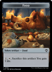 Assassin // Food Double-Sided Token [Outlaws of Thunder Junction Commander Tokens] MTG Single Magic: The Gathering  | Multizone: Comics And Games