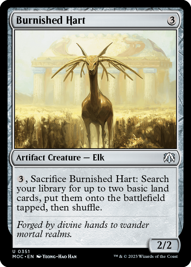 Burnished Hart [March of the Machine Commander] MTG Single Magic: The Gathering  | Multizone: Comics And Games