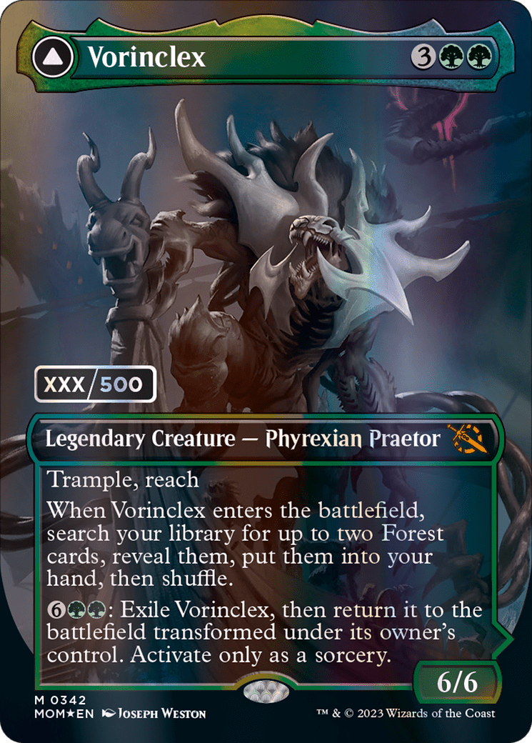 Vorinclex // The Grand Evolution (Serialized) [March of the Machine] MTG Single Magic: The Gathering  | Multizone: Comics And Games