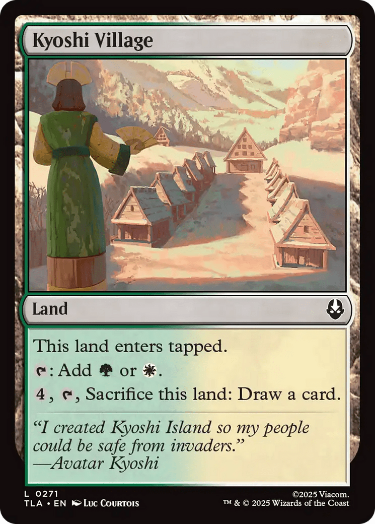 Kyoshi Village [Avatar: The Last Airbender] MTG Single Magic: The Gathering  | Multizone: Comics And Games