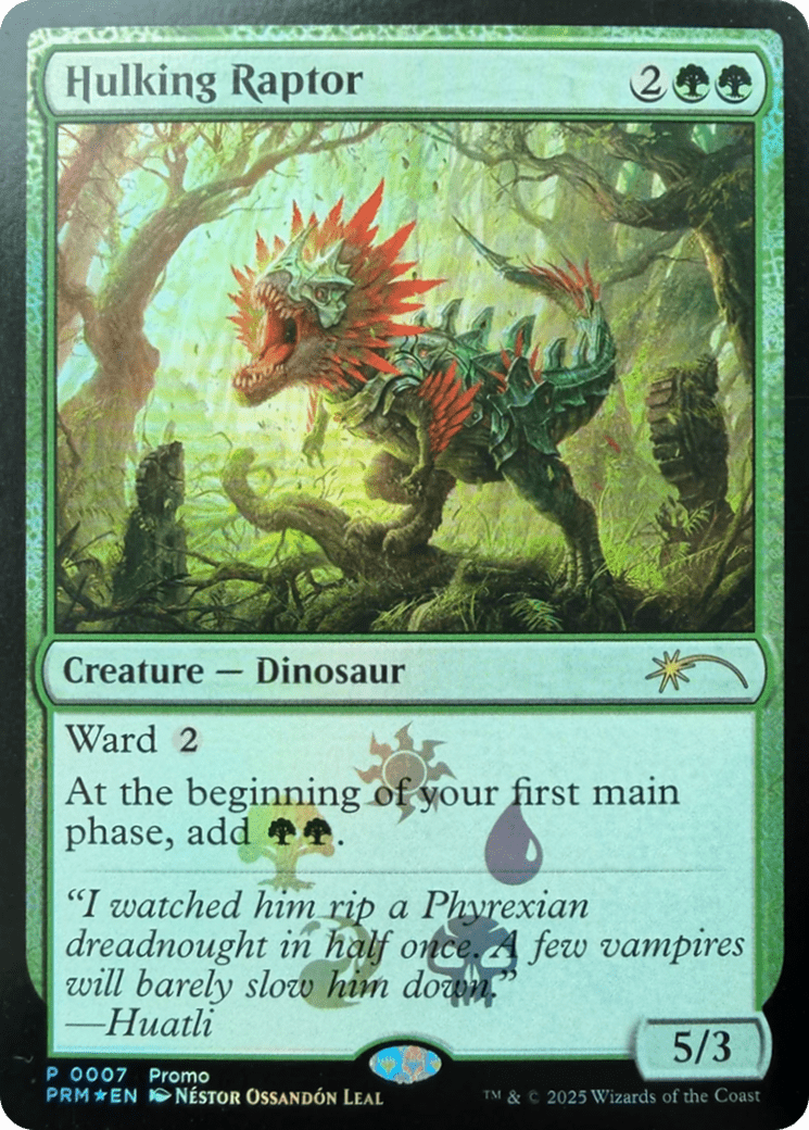 Hulking Raptor [Media Promos] MTG Single Magic: The Gathering  | Multizone: Comics And Games