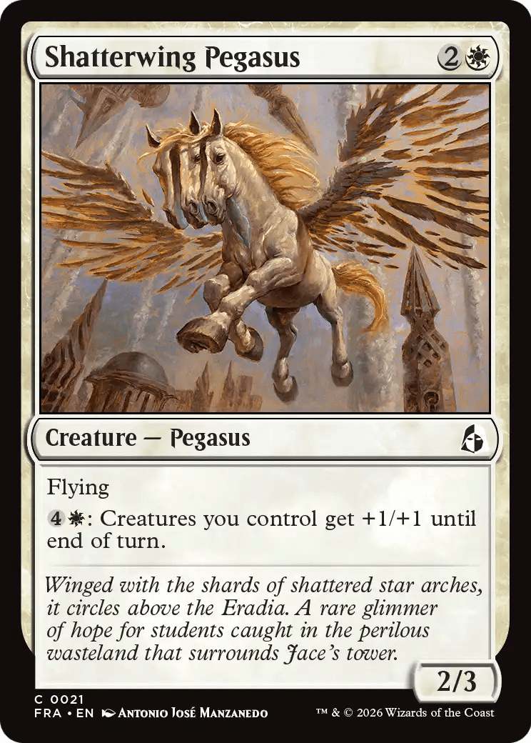 Shatterwing Pegasus [Reality Fracture] MTG Single Magic: The Gathering  | Multizone: Comics And Games