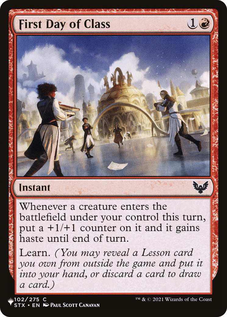 First Day of Class [The List] MTG Single Magic: The Gathering  | Multizone: Comics And Games
