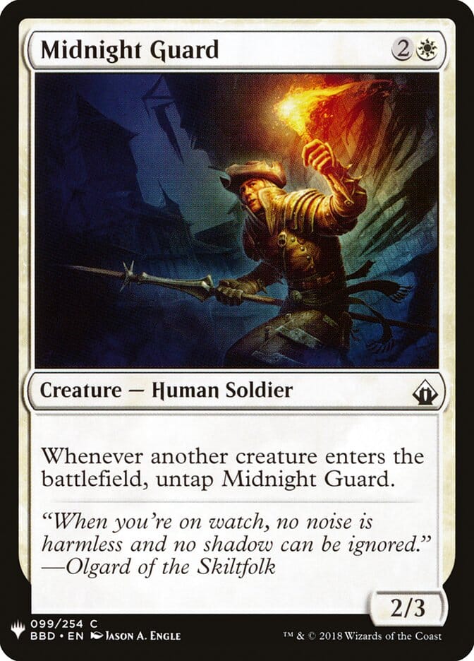Midnight Guard [Mystery Booster] MTG Single Magic: The Gathering  | Multizone: Comics And Games