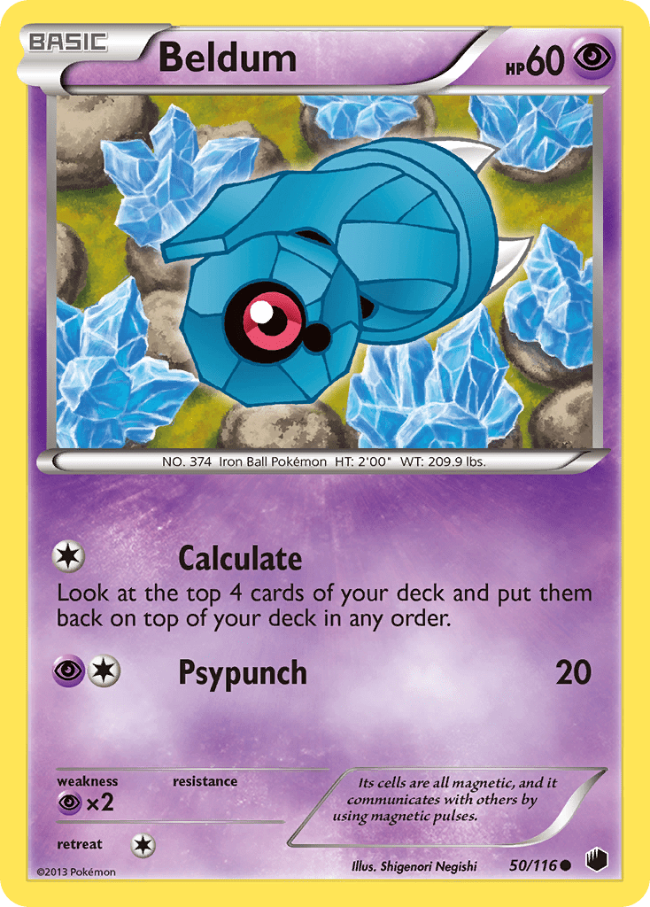 Beldum (50/116) [Black & White: Plasma Freeze] Pokemon Single Pokémon  | Multizone: Comics And Games