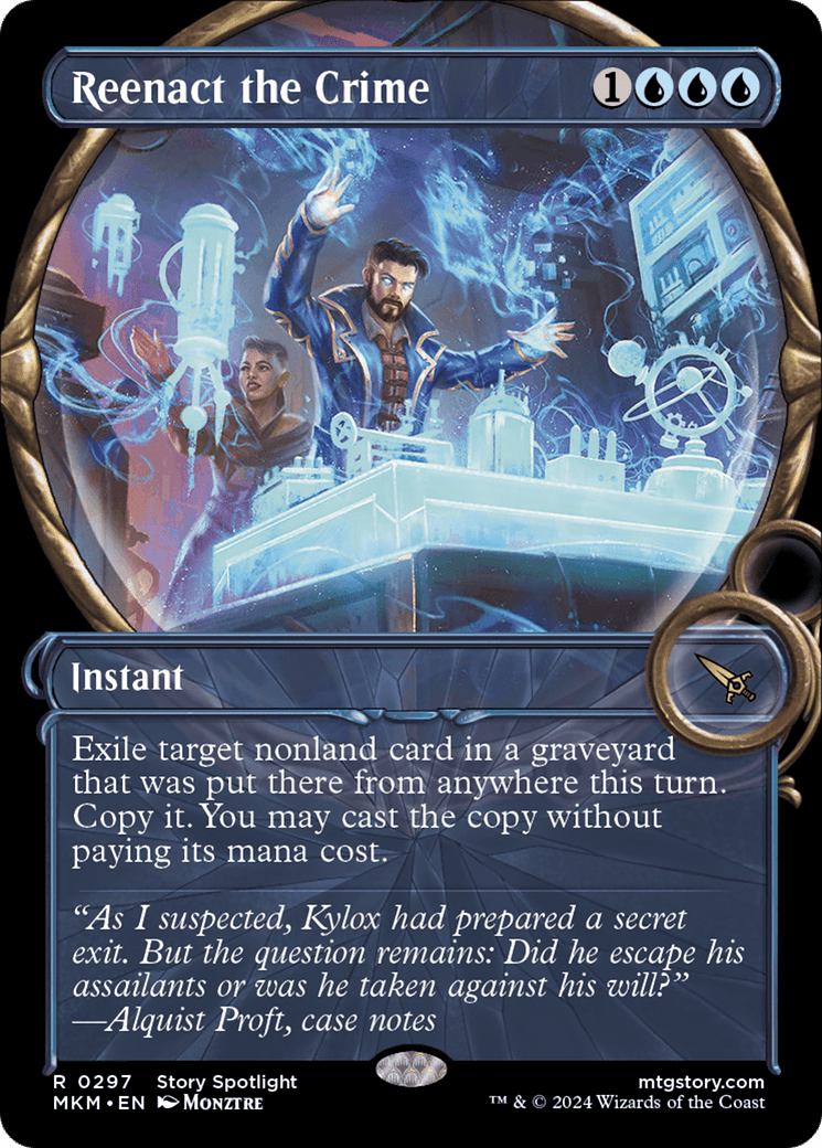 Reenact the Crime (Showcase) [Murders at Karlov Manor] MTG Single Magic: The Gathering  | Multizone: Comics And Games