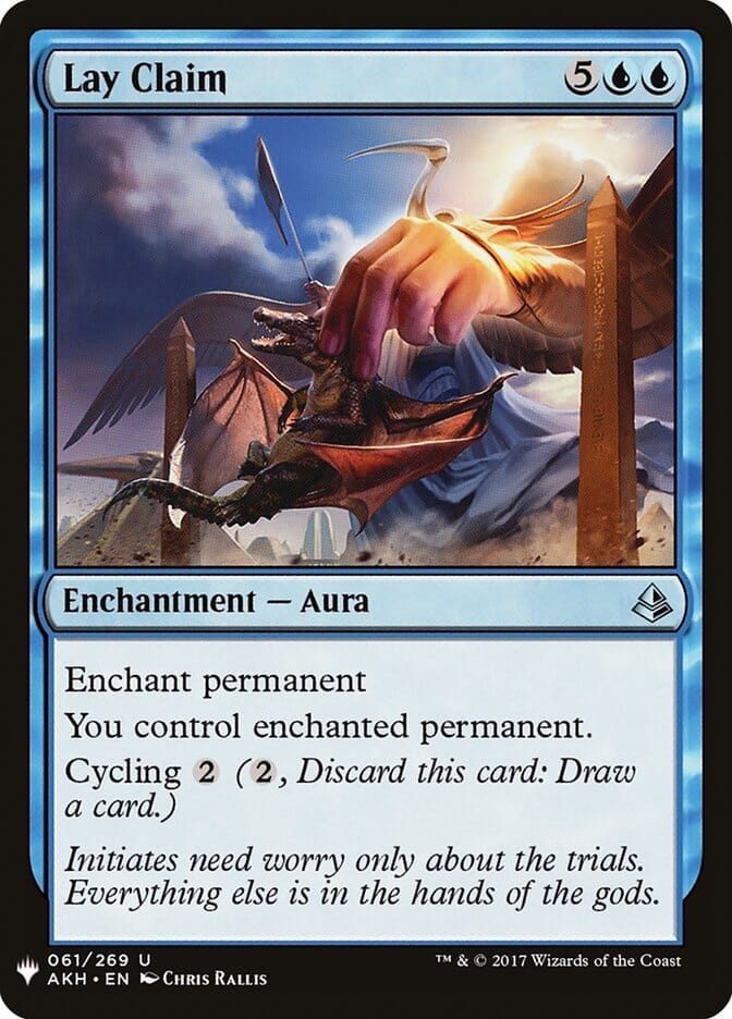 Lay Claim [Mystery Booster] MTG Single Magic: The Gathering  | Multizone: Comics And Games