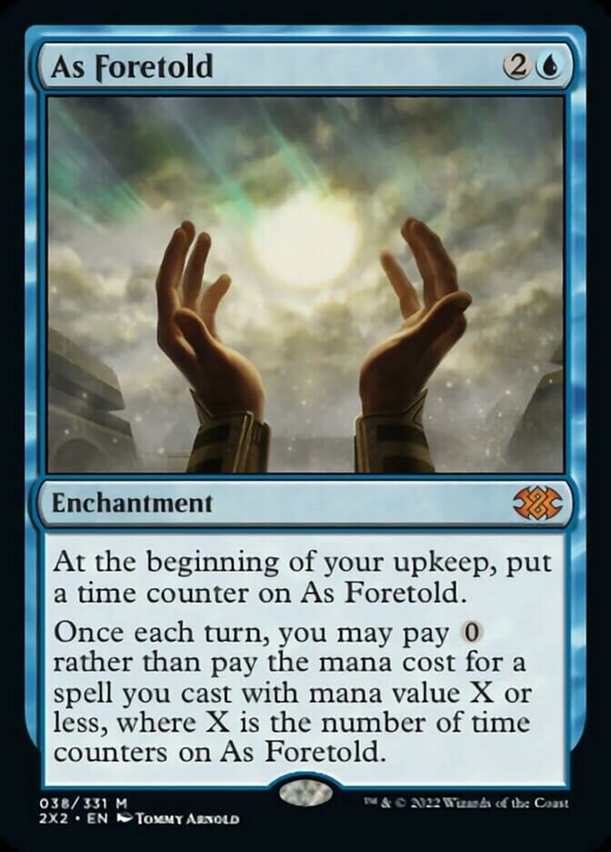 As Foretold [Double Masters 2022] MTG Single Magic: The Gathering  | Multizone: Comics And Games